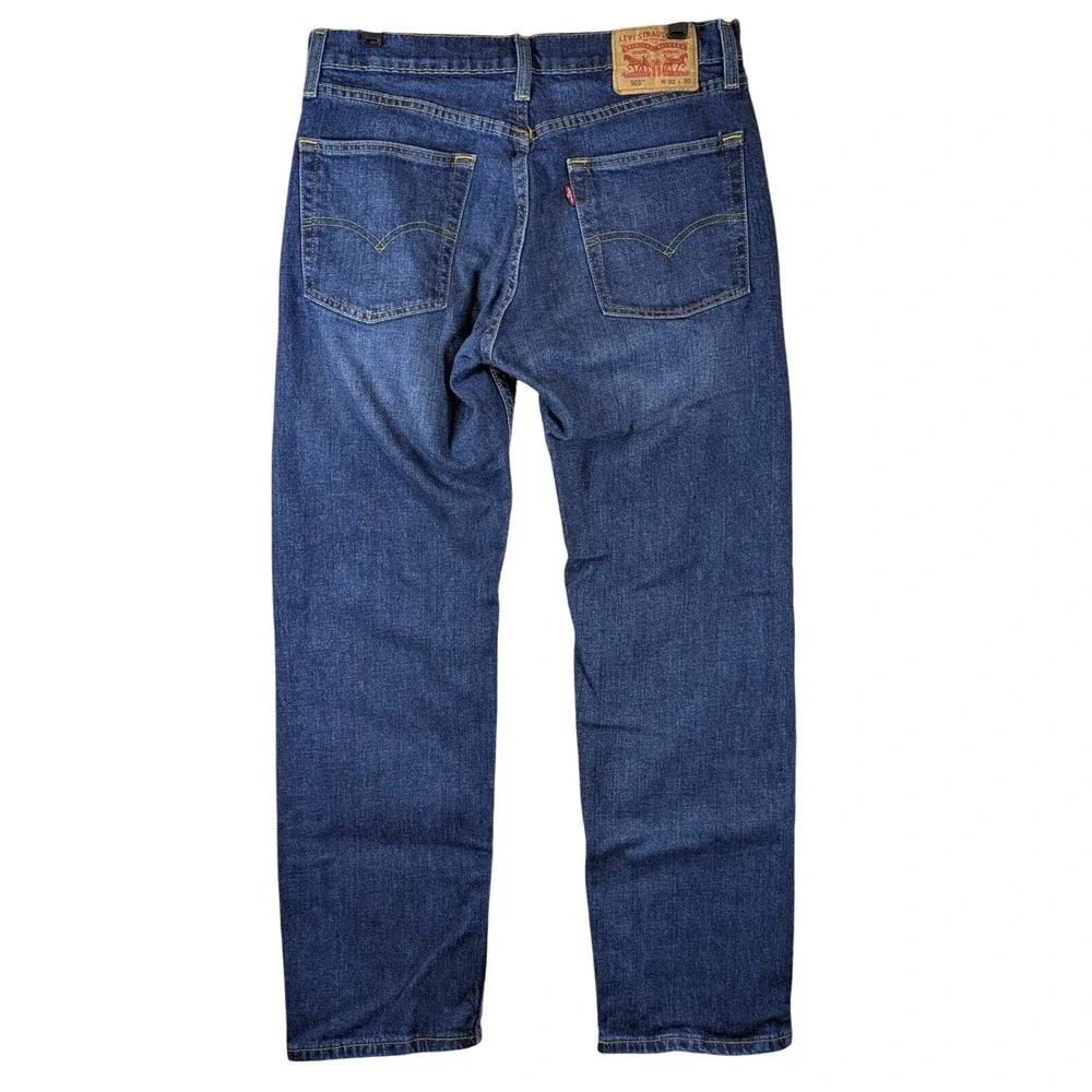 Levi's 505 Jeans Men's 31x28‎ (Tag 32x30) Blue